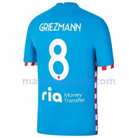 Maillot de Foot Atlético Madrid Antoine Griezmann 8 Troisième 2021-22